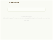 Tablet Screenshot of airdrod.com